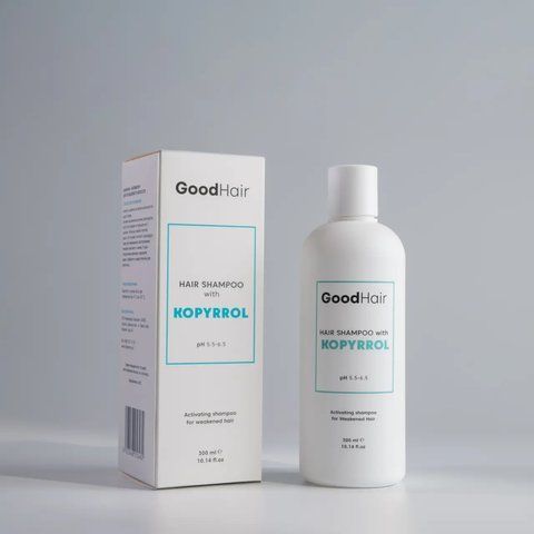 Шампунь проти випадіння волосся з копірролом Good Hair- Hair Shampoo with Kopyrrol 300 мл 12й фото