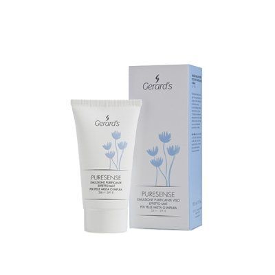 Gerard's Purifying and Mattifying Face Emulsion Очищувальна матуюча емульсія для комбінованої/проблемної шкіри spf 8 24 г. дії