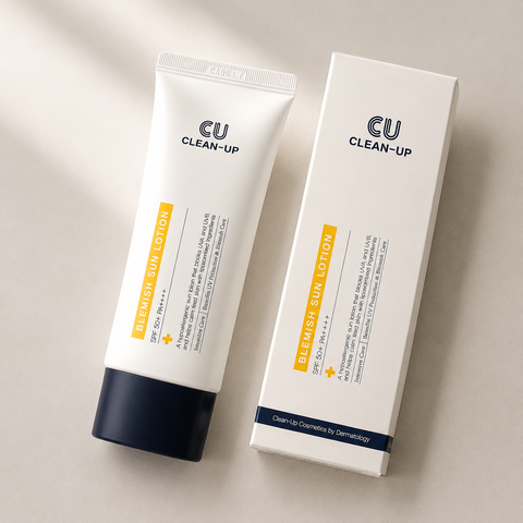 Сонцезахисний лосьйон з ліпосомами на стабільних фільтрах Clean-Up Blemish Sun Lotion SPF 50+ PA++++