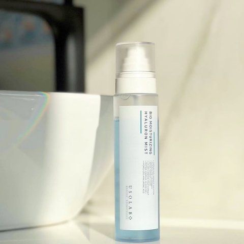 Зволожуючий, заспокійливий та омолоджуючий тонер - спрей Bio Moisturizing Hyaluron Mist UL066 фото