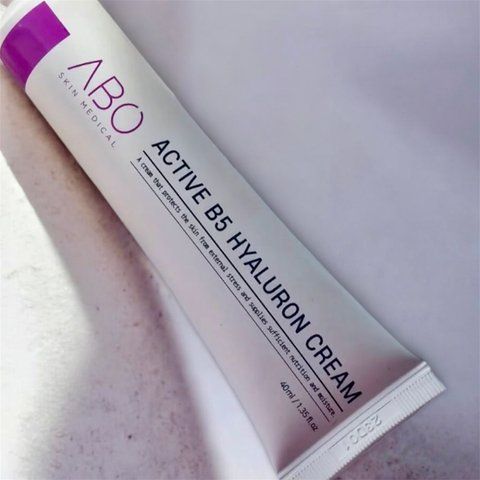 Заспокійливий та зволожуючий легкий крем ABO Active B5 Hyaluron Cream UL042 фото