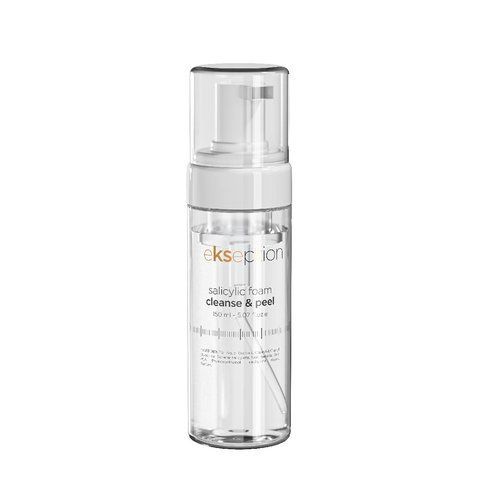 Пінка для очищення та ексфоліації жирної та проблемної шкіри Ekseption Salicylic Foam Cleanse & Peel EC006 фото